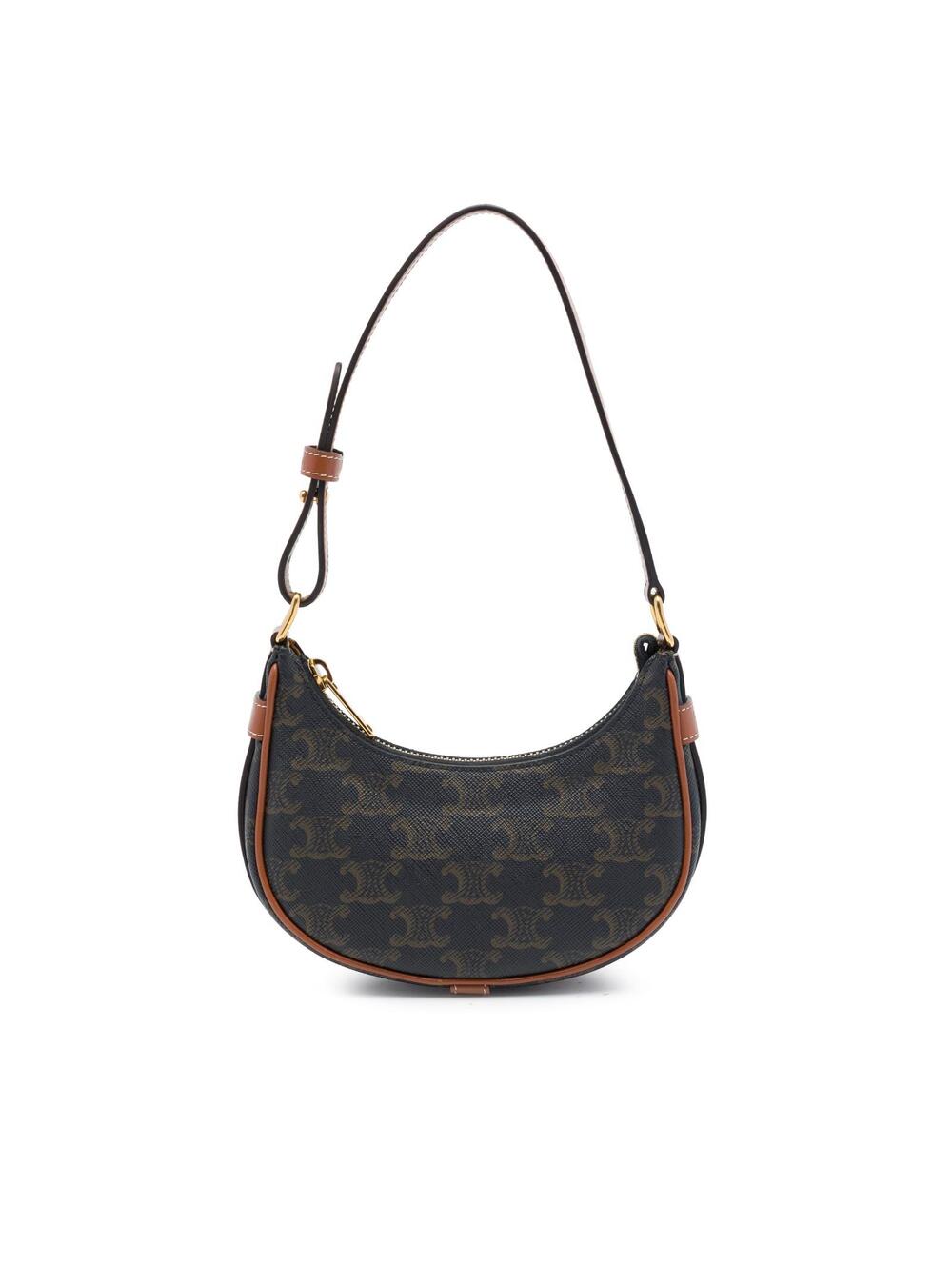 Celine Mini Triomphe Coated Canvas Ava #376330C10B